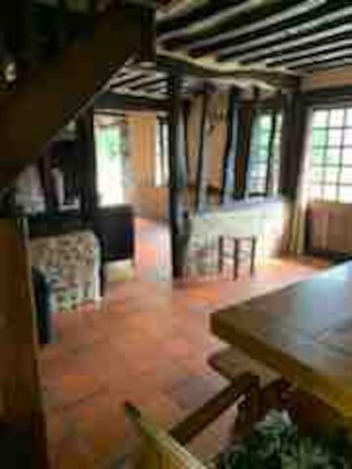 Chaumiere Familiale Weekend & Vacances Paisible Saint-Philbert-sur-Risle Exterior photo